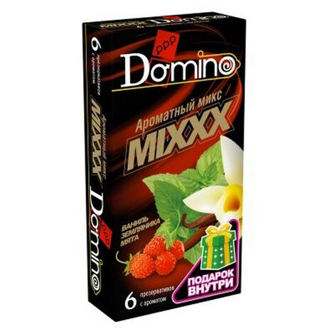 Презервативы Domino Classics Ароматный Микс №6 - 6 шт.