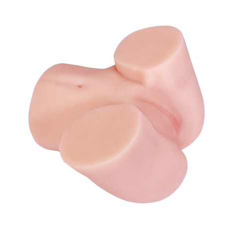 Мастурбатор двойной вагина + анус 3D, телесный