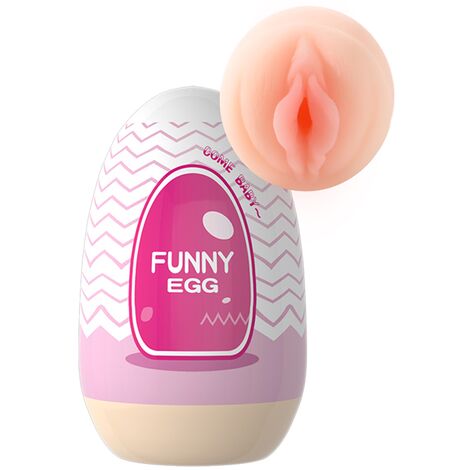 Мастурбатор-яйцо Fanny Egg (вагина), розовый