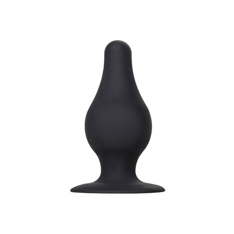 Анальная втулка Erotist Spade L, сайлекспан, чёрный, 11 см