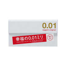 Полиуретановые презервативы Sagami Original 001 0,01 мм. - 10 шт.