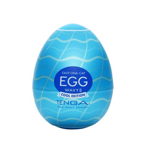 Мастурбатор Tenga Egg №13 Easy Beat Egg Wavy II Cooling
