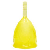 Менструальная чаша Хорс Тюльпан, желтая - L