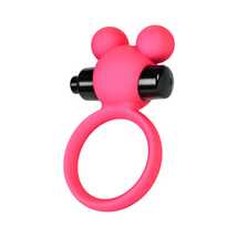 Виброкольцо на пенис A-Toys by TOYFA Pikle, силикон, розовое, 6,9 см, Ø 3,1 см