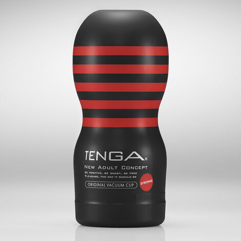 Мастурбатор Tenga Original Vacuum CUP Hard, черно-красный