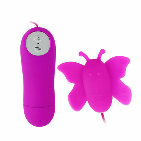 Мини вибратор бабочка Mini Love Egg, розовая