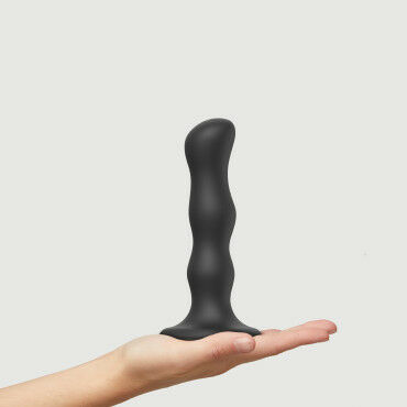 Фаллоимитатор Strap-On-Me Dildo Geisha Ball черный M, 16,5 см