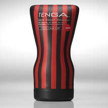 Мастурбатор Tenga Soft Case  Squeeze Tube Cup Hard, черно-красный