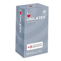 Презервативы Unilatex Ribbed ребристые №12