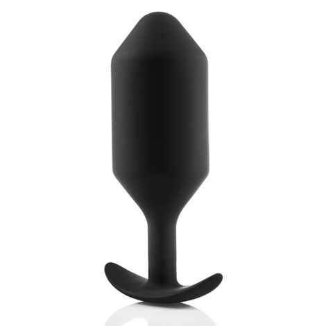 Профессиональная пробка для ношения B-vibe Snug Plug 6, черная