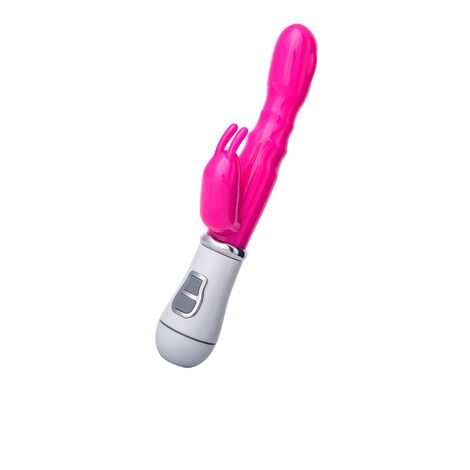 Вибратор с клиторальным стимулятором TOYFA A-Toys, TPE, розовый, 20 см