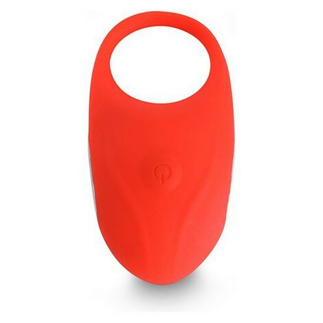 Кольцо для пениса с вибрацией FeelzToys Thor Cockring Red, красное