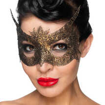 Карнавальная маска Альхена Джага-Джага, золотистая