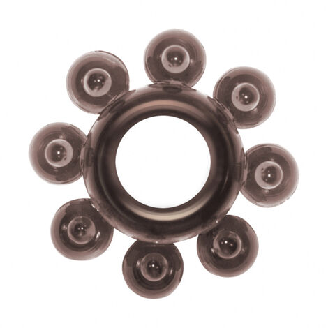 Эрекционное кольцо Rings Bubbles, черное