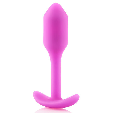 Профессиональная пробка для ношения B-vibe Snug Plug 1, розовая