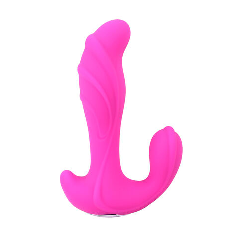 Универсальный анально-вагинальный вибратор Rocker G Stimulators, розовый