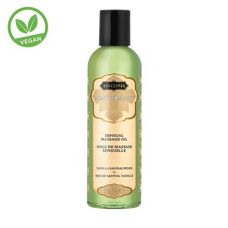 Массажное масло Naturals Massage Oil Vanilla Sandelwood - 59 мл.