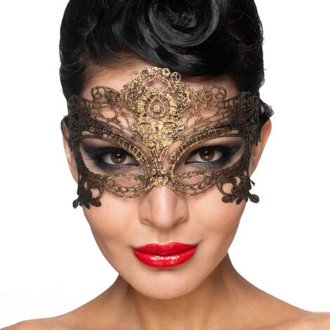 Карнавальная маска Канопус Джага-Джага, золотистая