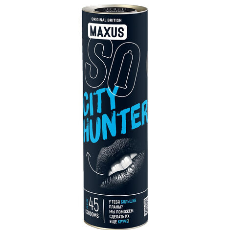 Набор презервативов City Hunter Maxus - 3 уп. х 15 шт.