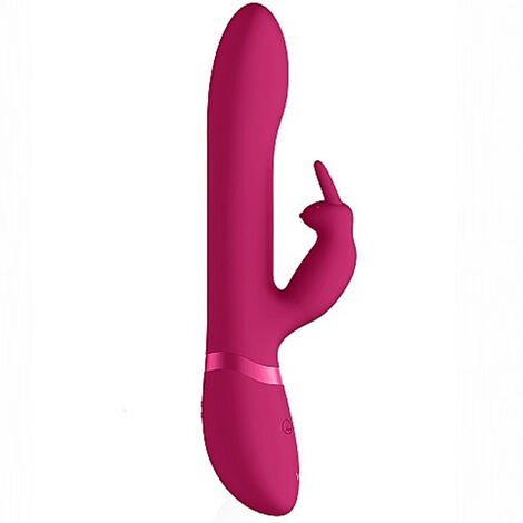 Вибромассажер со стимулирующими бусинами и функцией мгновенный оргазм Amoris, розовый