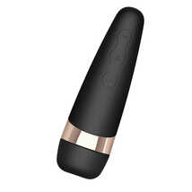 Вакуум-волновой бесконтактный стимулятор клитора Satisfyer Pro 3 Vibration, чёрный
