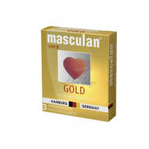 Презервативы Masculan Ultra №3 Тип 5 Ultra Gold золотого цвета