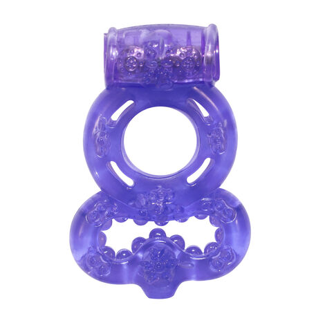 Эрекционное кольцо Rings Treadle, фиолетовое