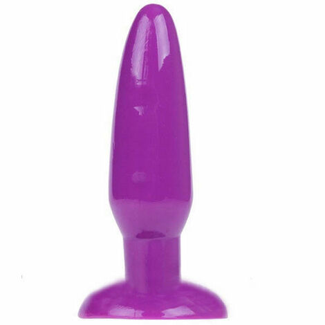 Втулка анальная на присоске Butt plug Anal Toys, фиолетовая