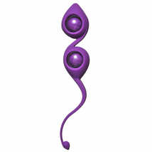 Вагинальные шарики Emotions Gi-Gi Purple, фиолетовые