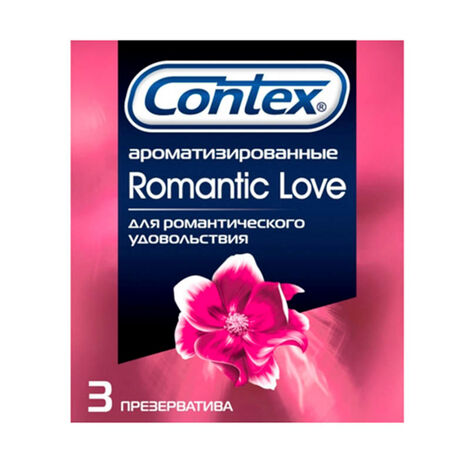 Презервативы ароматизированные Contex №3 Romantic Love - 3 шт.