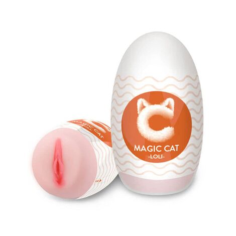 Мастурбатор яйцо Magic Cat Loli, красный, 62x106 мм
