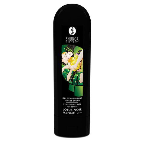 Интимный гель для мужчин и женщин Черный лотос Shunga Lotus Noir, 60 мл