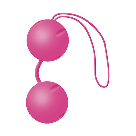 Вагинальные шарики матовые Joyballs Trend, ярко-розовые