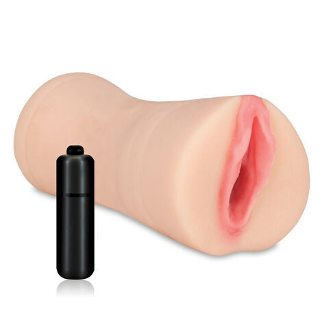 Мастурбатор вагина с вибрацией Vibrating Pussy, телесный