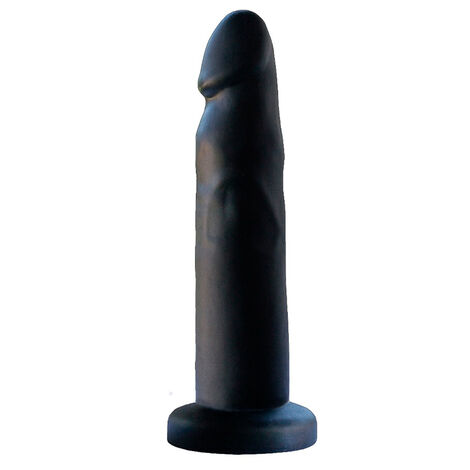 Анальный фаллоимитатор с реалистичным рельефом Lovetoy 16,5 см., черный