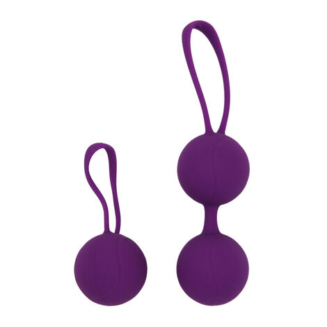 Тренажер Кегеля - вагинальные шарики Kegel Balls, фиолетовые
