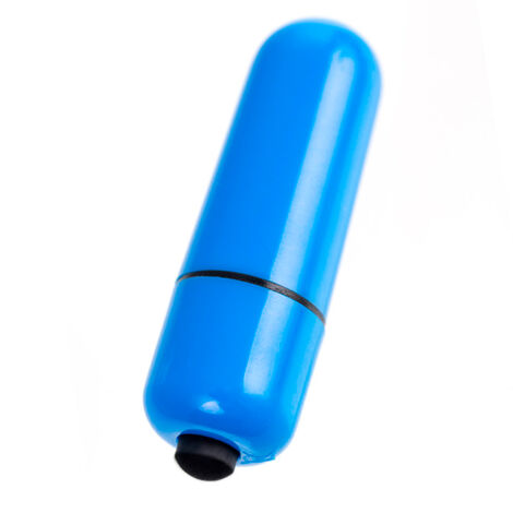 Вибропуля A-Toys Braz, ABS пластик 10 режимов, синий, 5,5 см., Ø1,7
