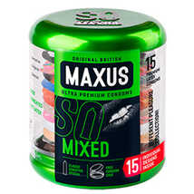 Набор презервативов с уникальным дизайном Maxus Mix - 15 шт.