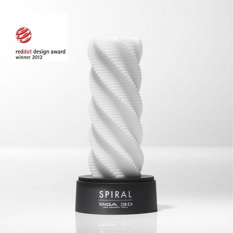 Стимулятор Tenga 3D Spiral, белый