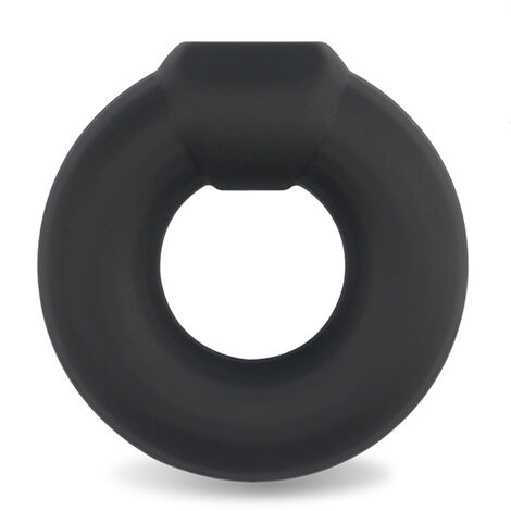Кольцо эрекционное Ultra Soft Platinum-Cure Silicone, черное