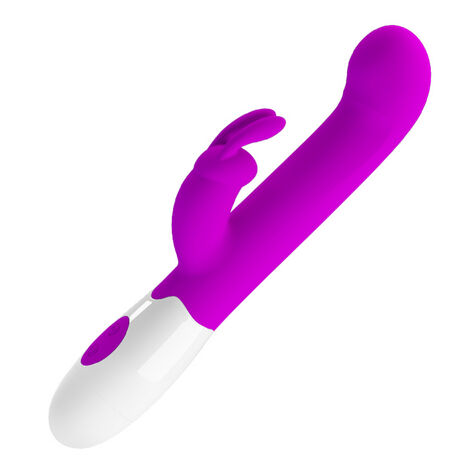 Вибратор с клиторальным стимулятором Pretty Love Scentaur Clit Vibrator, фиолетовый