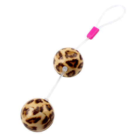 Вагинальные шарики Leopard Ball, леопардовые