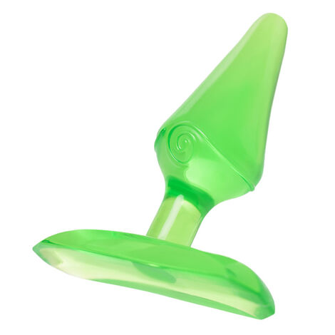 Анальная втулка TOYFA, ABS пластик, зеленая, 6,5 см