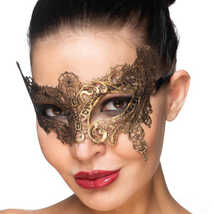 Карнавальная маска Вега Джага-Джага, золотистая