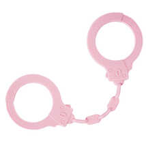 Силиконовые наручники Party Hard Suppression Pink, розовые