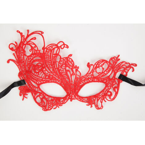 Карнавальная маска Тайны Венеции, красная