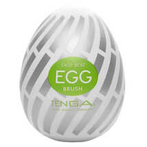 Мастурбатор в форме яйца Tenga Easy Beat Egg Brush, белый