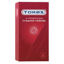 Презервативы сладкая любовь TOREX  латекс, №12, 18 см