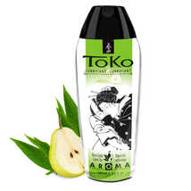Интимный гель-любрикант Toko Aroma Экзотический зеленый чай и груша - 165 мл.