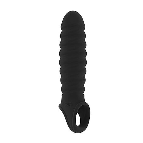 Насадка Stretchy Penis Extension Black No.32, черная